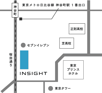 株式会社インサイトコミュニケーションズ地図